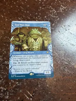 Dour Port-Mage (Showcase) Bloomburrow Regular - Image 1