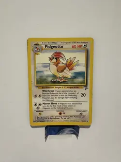 Pokemon TCG Pidgeotto Base Set 2 28/130 Regular Rare LP - Image 1