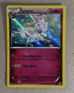Pokemon TCG Sylveon (#30 Holo) 30/30 XY LP - Image 1