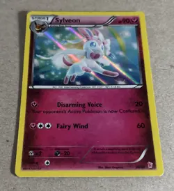 Pokemon TCG Sylveon (#30 Holo) 30/30 XY LP - Image 2