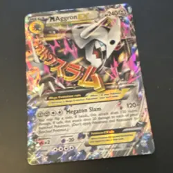 Pokemon M Aggron EX Mega Full Art Holo Ultra Rare XY Primal Clash 94/160 - Image 1