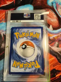 Pokemon Vaporeon Promo Poster Collection 168 Prismatic Evolution Psa10 - Image 2
