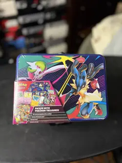 Pokemon TCG, 2025 Mega Evolution Fall Collector Chest Lunch Box Tin - Image 1