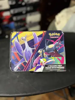 Pokemon TCG, 2025 Mega Evolution Fall Collector Chest Lunch Box Tin - Image 2