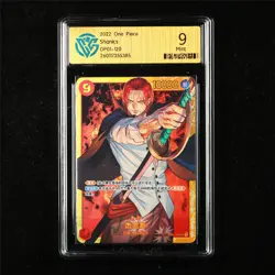 CCG 9 Mint 2022 One Piece CHN Shanks OP01-120 SEC - Image 1