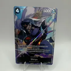 One Piece TCG Shiryu PRB02-015 Premium Booster Vol. 2 Foil Blocker 5000 Power - Image 1
