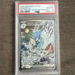 PSA 10 Kingdra EX Promo #131 + PSA 10 Mimikyu ETB Promo #76 (INCLUDES 2 CARDS) - Image 1
