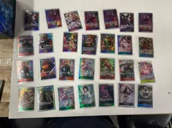 One Piece TCG SR Card Lot Unsorted Money Srs Are In There ~185 Cards Total - Image 4