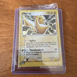 2003 SEALED 2 Card lot Pikachu 12 & Meowth 13 HOLO BlackStar Rare POKEMON Promos - Image 3