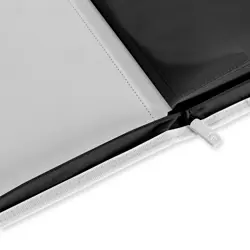Vault x Exo-Tec Zip Binder SV10.5 White Flare 9 Pocket Card Binder Brand New - Image 3