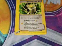 Lightning Cube 01 Uncommon Trainer Card Aquapolis 127/147 NM - Image 3