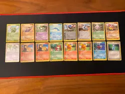 Pokemon e-Reader Lot Ex Ruby & Sapphire, Sandstorm 16 Card Lot - Image 1