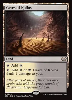 1x Caves of Koilos NM Eng MTG - Duskmourn Commander - Image 1