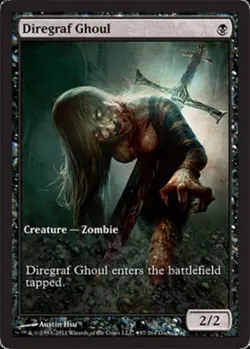 1 x Diregraf Ghoul - Game Day Promo - Unique & Misc. Promos - Light Play - MTG - Image 1