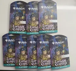 MAGIC THE GATHERING, LORWYN ECLIPSED, PLAY BOOSTER PACK LOT OF 8 - Image 1