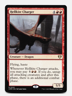 Hellkite Charger [Commander Masters] Magic MTG - NM/M 🔥 - Image 1