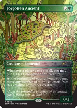 1 x Forgotten Ancient - Rainbow Foil - Secret Lair - NM-Mint - MTG - Image 1