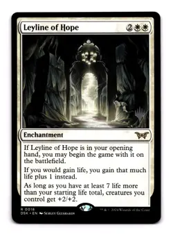 Leyline of Hope - 18 PPDSK: Promo Pack: Duskmourn: House of Horror R Normal NM - Image 1