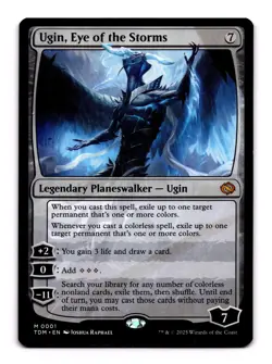 Ugin, Eye of the Storms - 1 TDM: Tarkir: Dragonstorm M Normal NM - Image 1