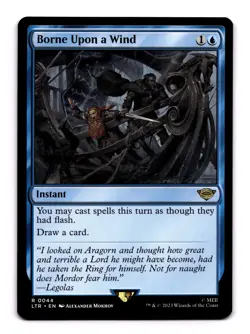 Borne Upon a Wind - 44 LTR: Universes Beyond: The Lord of the Rings R Normal NM - Image 1