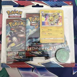 Pokemon TCG: Sword & Shield Battle Styles Blister Pack with 3 Booster Packs 820650808227 - Image 1