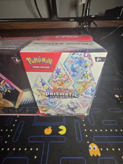 Pokemon Scarlet & Violet Prismatic Evolutions Surprise Box With BOOSTER/Sealed - Image 2