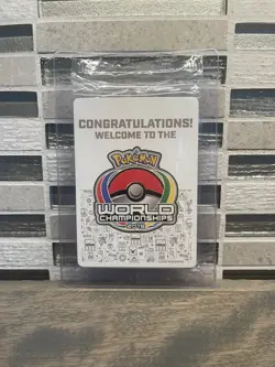 2019 Pokemon Washington World Championships Player Participation Promo Pk Sealed - Image 1