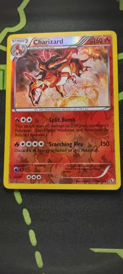 Charizard 19/113 - Reverse Holo - Legendary Treasures - NM - Pokemon TCG - Image 1