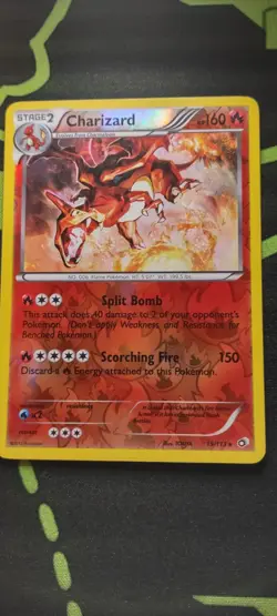 Charizard 19/113 - Reverse Holo - Legendary Treasures - NM - Pokemon TCG - Image 3