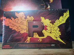 Pokemon TCG Team Rocket Moltres Ultra Premium Collection UPC Sealed with dent - Image 1