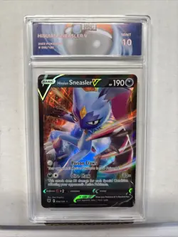 2022 Pokemon Hisuian Sneasler V #98 HGC 10 (sb6) - Image 1