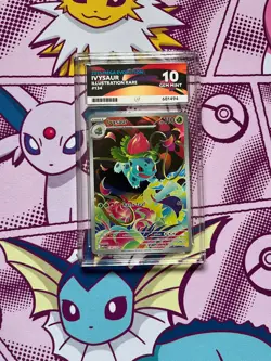 Pokemon TCG - Ivysaur 134/132 – Mega Evolutions - Graded - ACE 10 - Image 1
