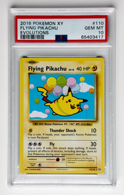 2016 Pokemon XY Evolutions #110 Flying Pikachu PSA 10 - Graded - Image 1
