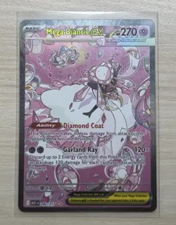 Pokemon TCG: Mega Diancie EX SIR 282/217 Ascended Heroes English - Image 1