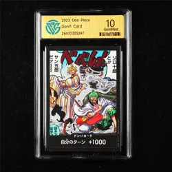 CCG 10 GemMint 2023 One Piece JPN Don!! Card Sanji & Roronoa Zoro - Image 1