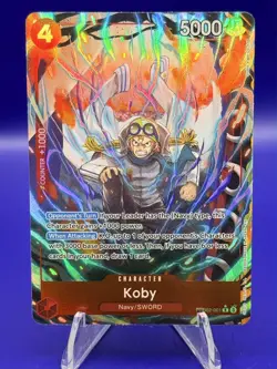Koby (Alternate Art) PRB02-001 Premium Booster -The Best- Vol. 2 Foil One Piece - Image 1