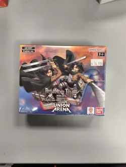 Union Arena Attack on Titan Booster Sealed Box of 24 Cards [UE10BT] - Image 1