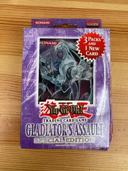 Yu-Gi-Oh! Gladiator's Assault Special Edition Trading Card Game Box Sealed Packs - Image 1