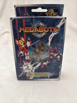 Vintage 1999 factory-sealed Medabots Trading Card Game Starter Deck - Image 1