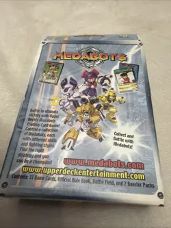Vintage 1999 factory-sealed Medabots Trading Card Game Starter Deck - Image 5