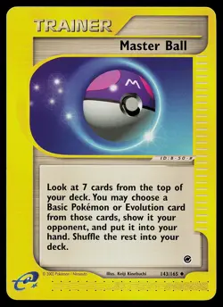 Pokemon Card - Master Ball Expedition 143/165 Uncommon - Image 1