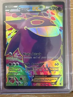 Pokemon Gengar EX 114/119 XY - Phantom Forces Ultra Rare Full Art Holo Card - Image 1