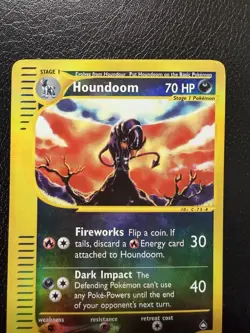 Houndoom - 15/147 - Pokemon Aquapolis Reverse Holo Rare Card MP/LP - Image 5