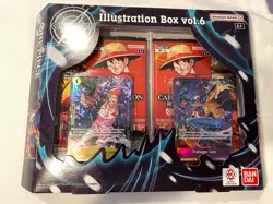 Bandai One Piece Card Game Illustration Box vol. 5, Brand New/Sealed LOT OF 6 - Image 1