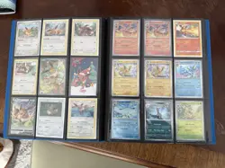 Pokemon Binder - 117 Cards - Various Sets - Base Set Charmeleon Slab Included - Image 5
