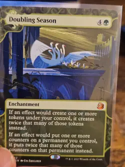NM/MINT Magic The Gathering card - Doubling Season, newly pulled! MTG - Image 1