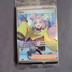 Pokemon TCG Iono Supporter Promo Foil Card Lot Scarlet & Violet (2 Cards) - Image 1