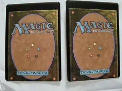 MTG Miss Print Miss Cut exceptionally rare Nemesis twin x2 Nesting Wurm Uncommon - Image 4