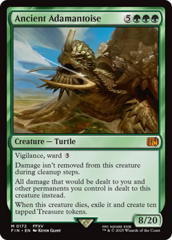 Ancient Adamantoise (REGULAR) x1 - MTG Final Fantasy FIN #172 - Image 1
