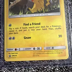 Pikachu SM234 Sun & Moon Holo Black Star Promo Pokemon - Image 3